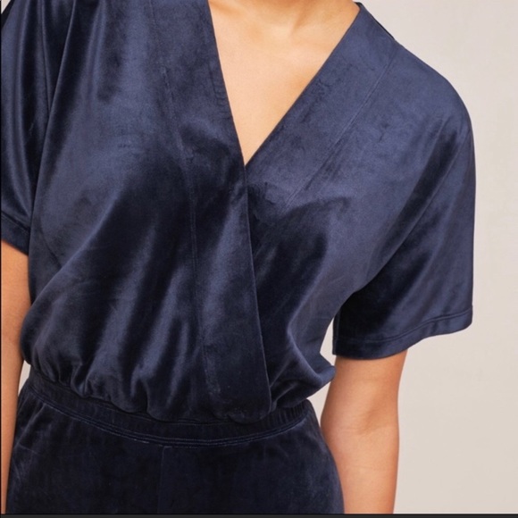 Anthropologie Velour Jumpsuit - Picture 2 of 6